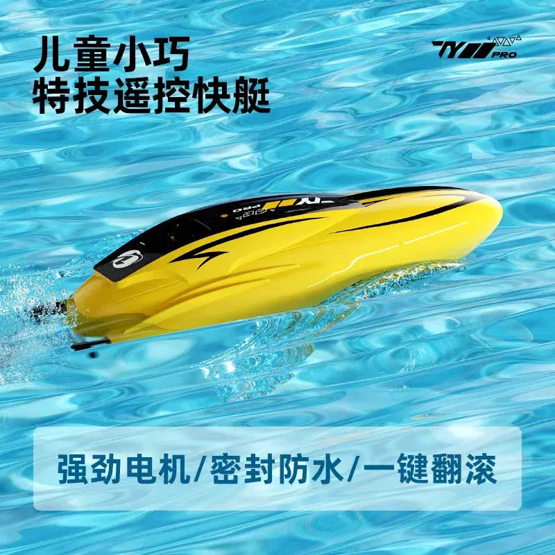 Mini RC Stunt Boat 2.4G Waterproof Dual Motor - MiniGlobe.in – Bringing the World to Little Hands | Global Kids Products