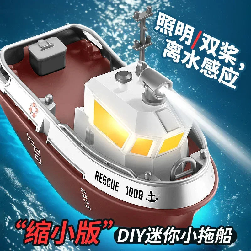 Mini RC Speedboat 1:32 Remote Control Charging Boat - MiniGlobe.in – Bringing the World to Little Hands | Global Kids Products